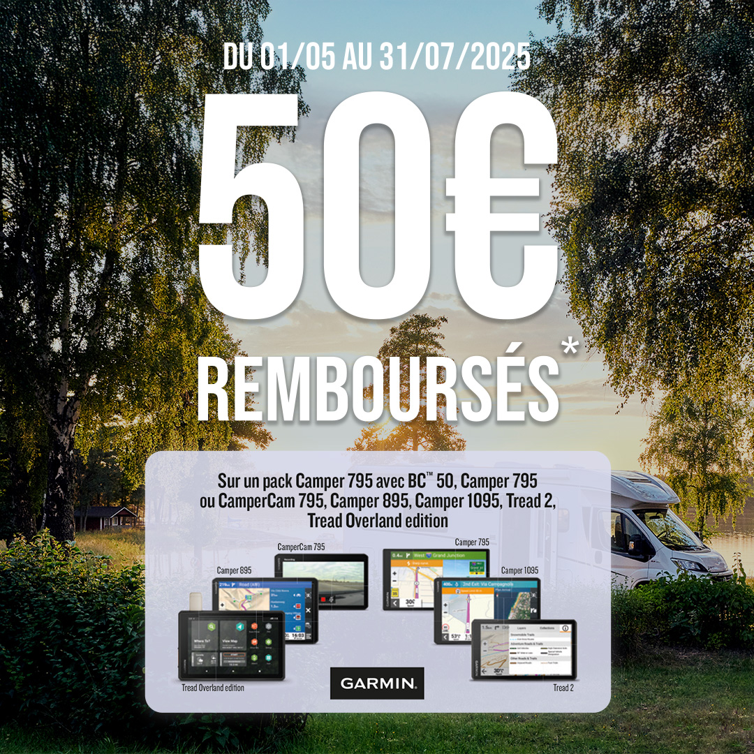 Offre de remboursement Garmin 2025