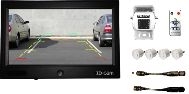 KIT CAMERA DE RECUL IDCAM ID 710 WPBA/CWBPA