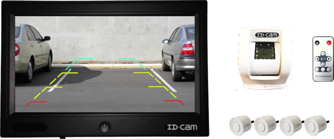 KIT CAMERA DE RECUL IDCAM ID 710 CWPB