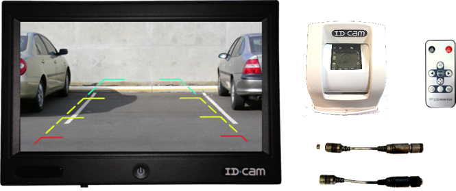 Moniteur pour camera de recul IDCAM 710WB