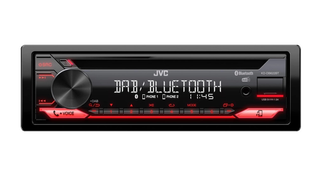 AUTORADIO JVC KD-DB622BT