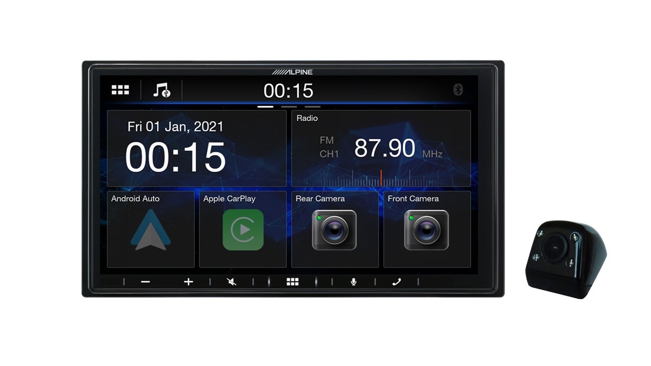 1 ALPINE UTE-204DAB autoradio 1 din numérique média stéréo