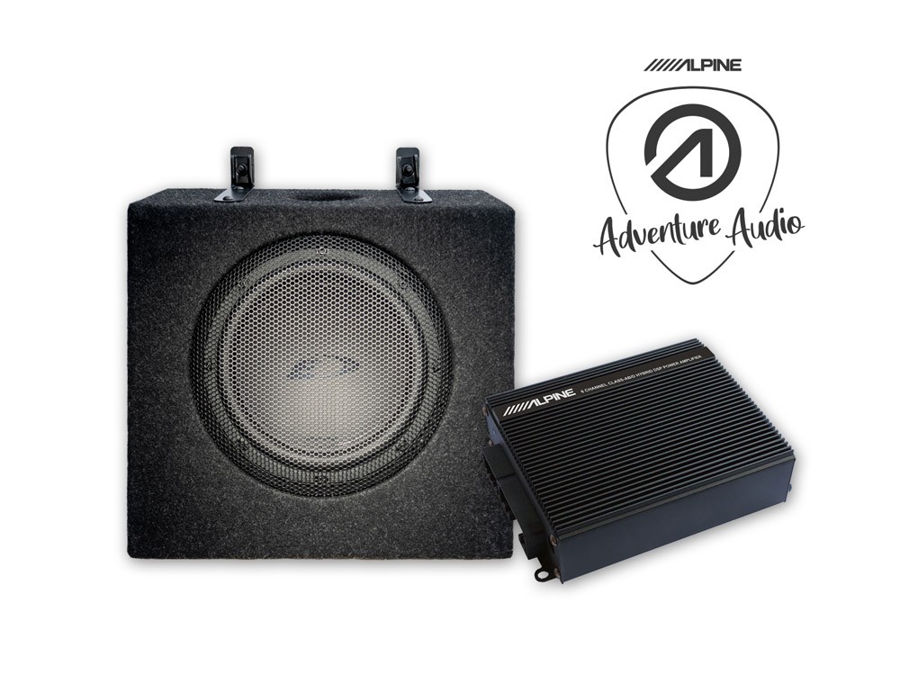 SYSTEME D'AMPLIFICATION ET DE SUBWOOFER ALPINE SPC-D84AT6