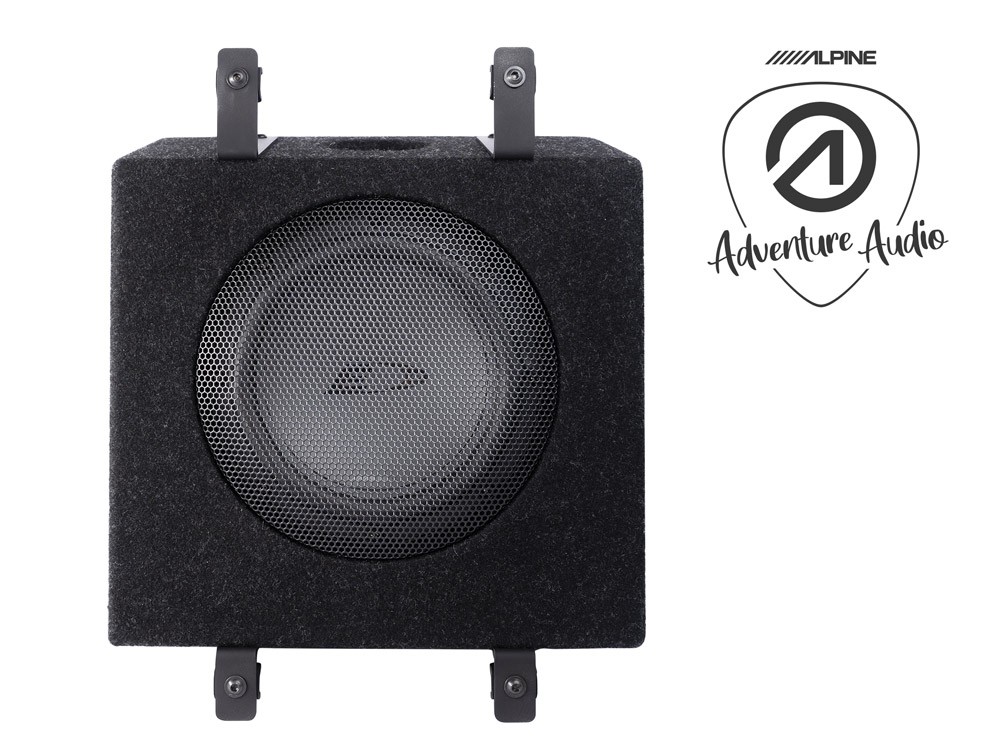 SUBWOOFER AVEC BOITIER ALPINE SWC-W84S907