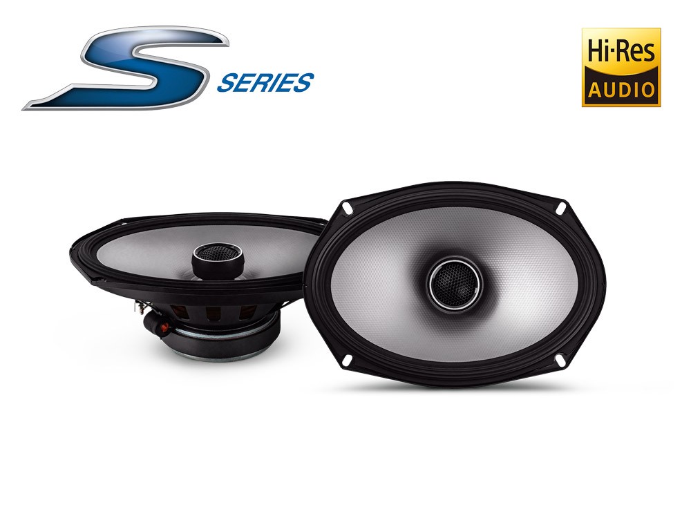 Haut-parleurs coaxiaux 2 voies 16 cm x 24 cm Hi-Res Audio